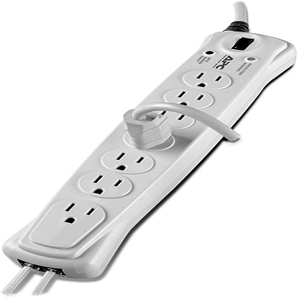 APC Basic Surge Protector 7 Outlet, 420 Joules P7t10