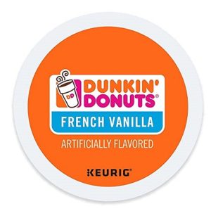 Dunkin' Donuts Café de vainilla francesa K-Cups (48 unidades)