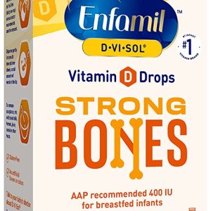 Enfamil Baby Vitamin D-Vi-Sol Vitamin D Liquid Supplement Drops for Infants