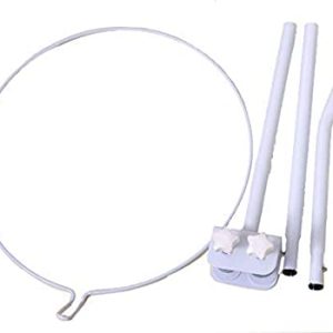 RuiHome Clip-On Stand Bracket for Crib Cot Bed