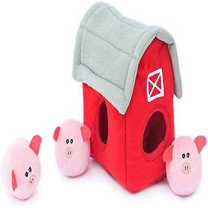 ZippyPaws Woodland Friends Burrow Interactive Dog Toys