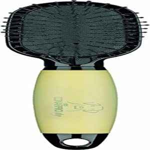 Dog Pin Brush in Yellow