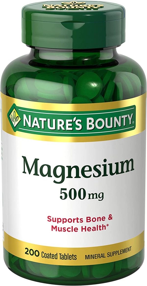 Nature’s Bounty Magnesium, Bone and Muscle Health